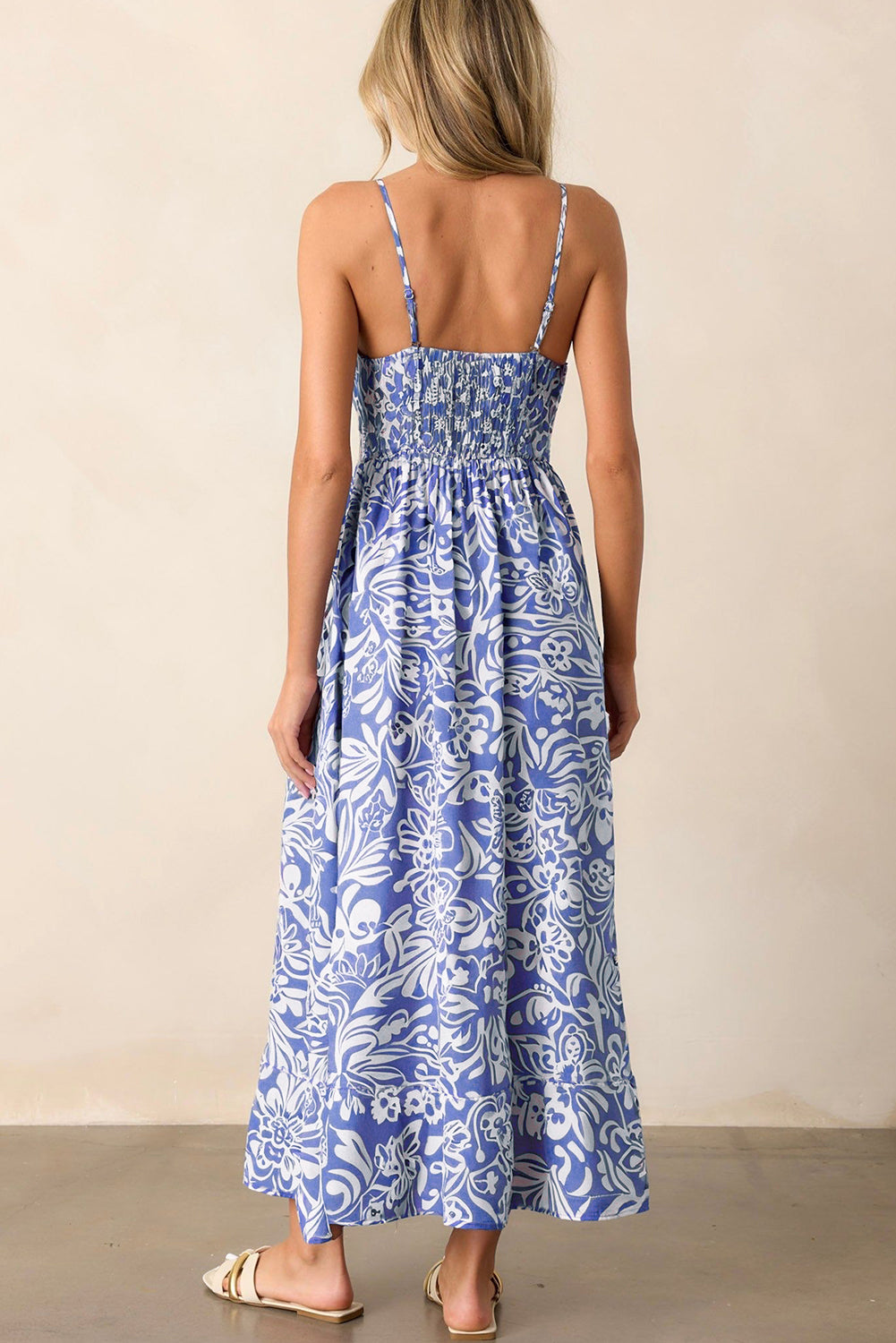 Sky Blue High Waist Maxi