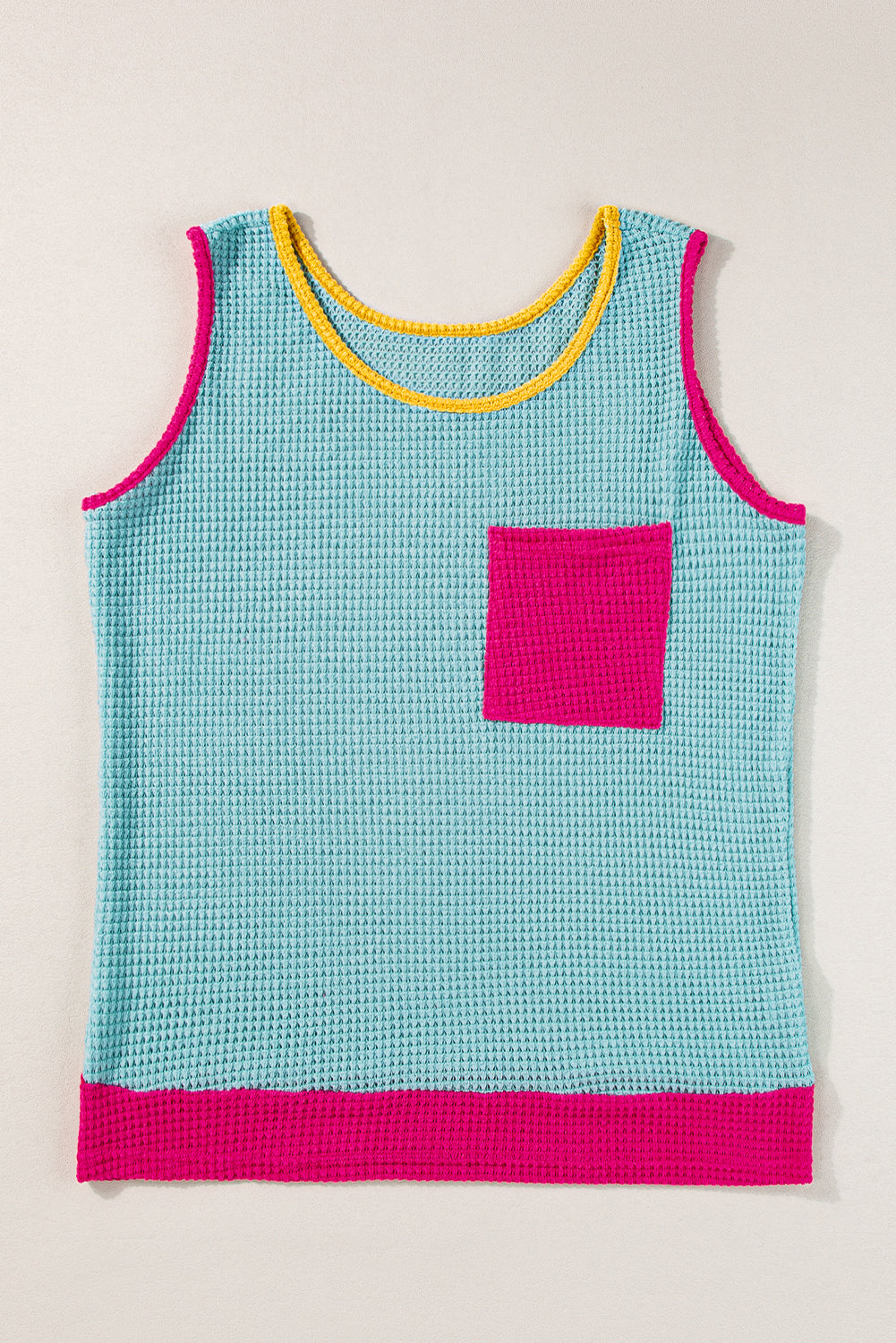 Colorblock Pocket Tank