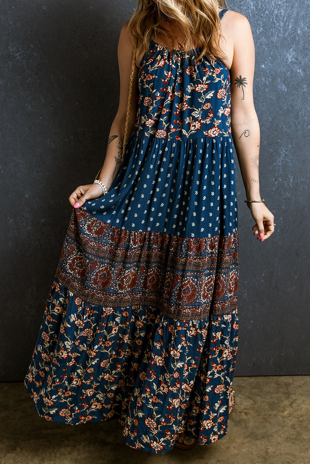 Boho Floral Maxi