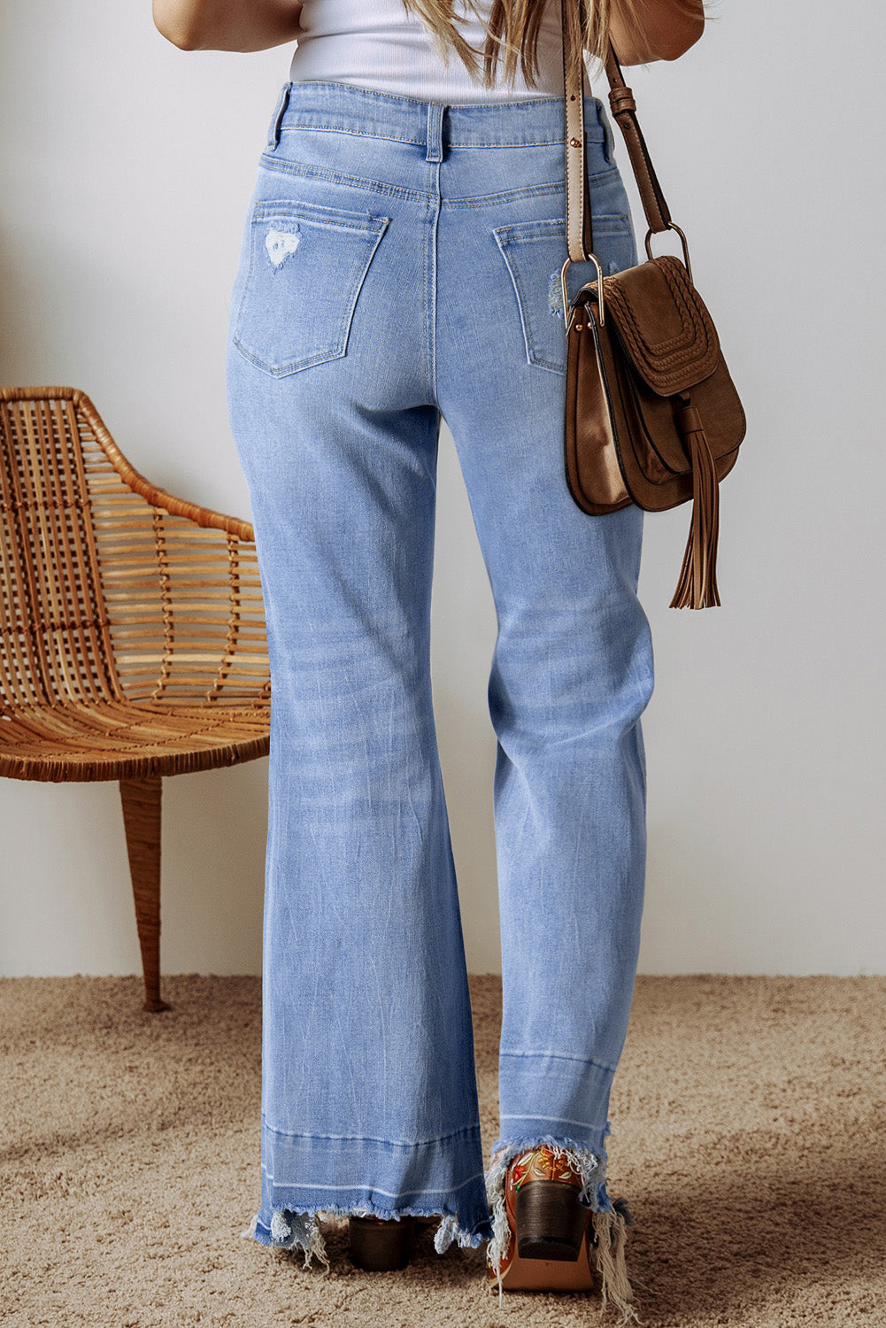 Ashleigh Acid Wash Flare Jean