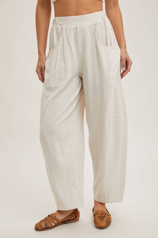 Relaxed Barrel Pants