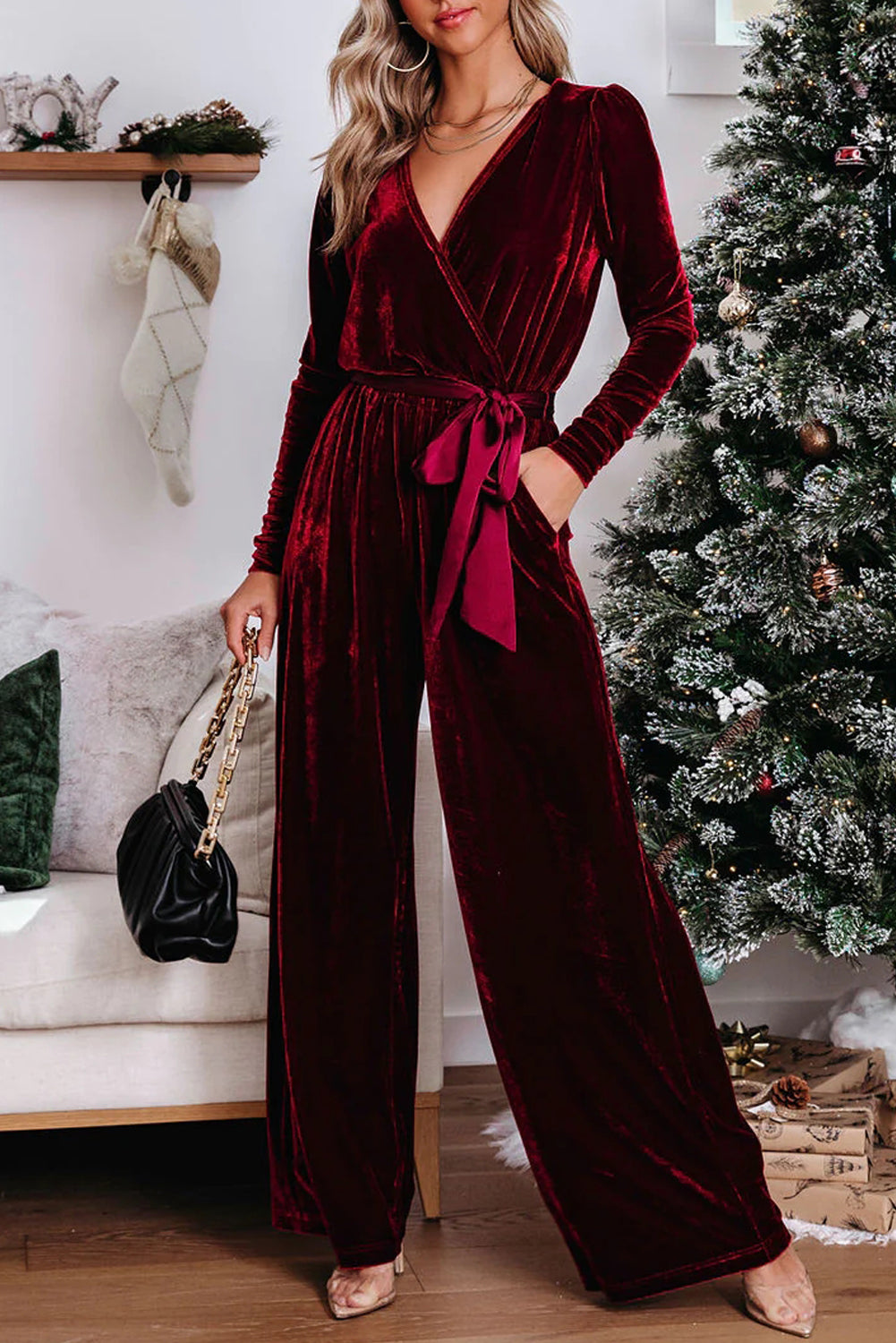 Velvet Jumpsuit