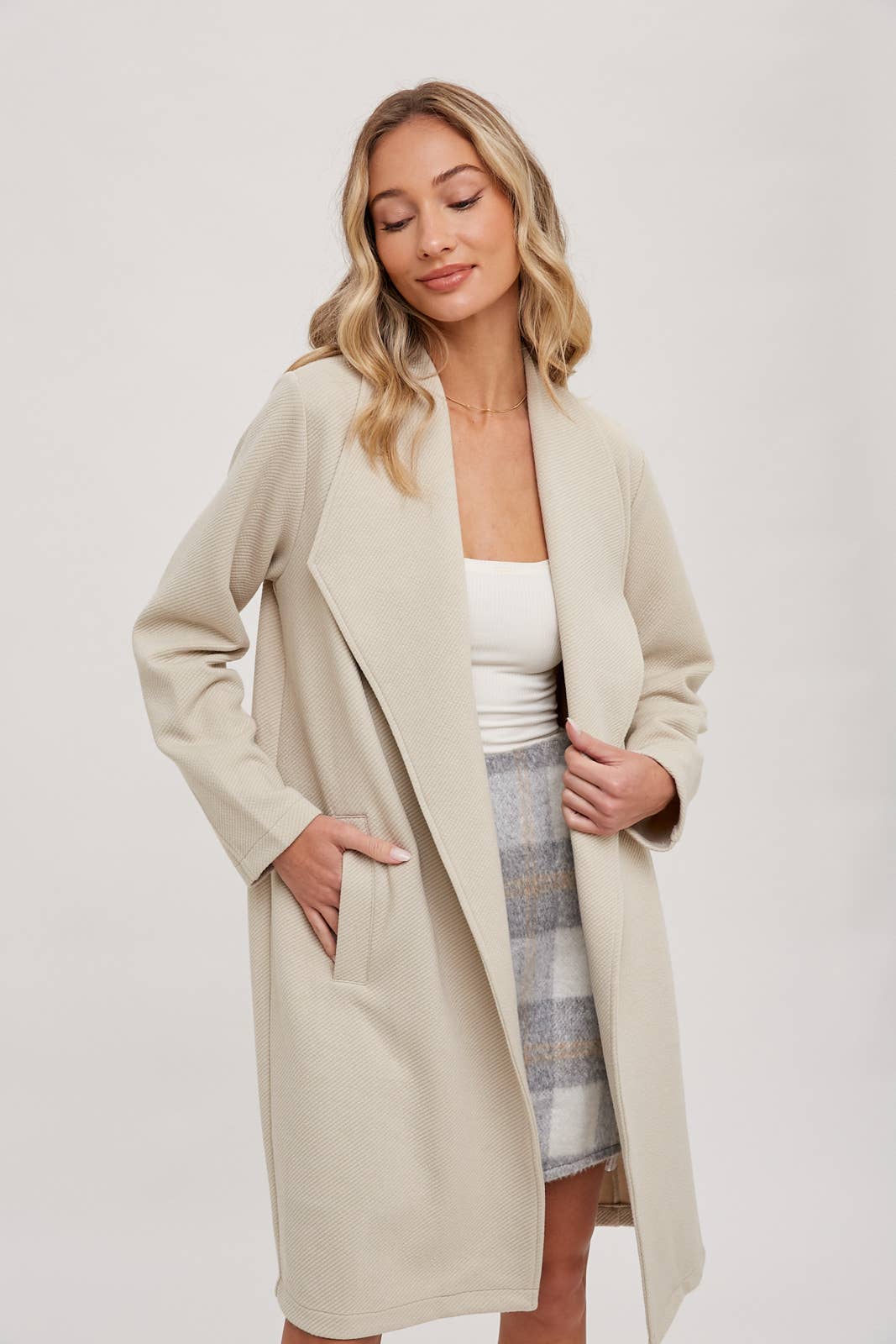 Open Front Coat