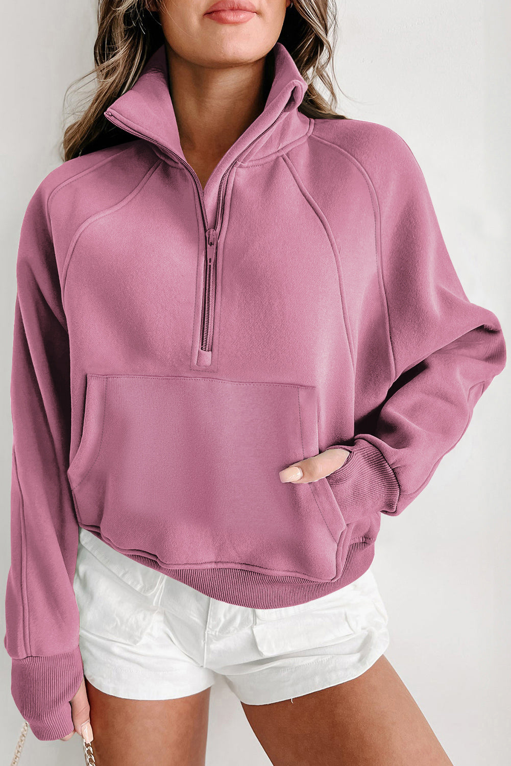 Quater Zip Sweatshirt