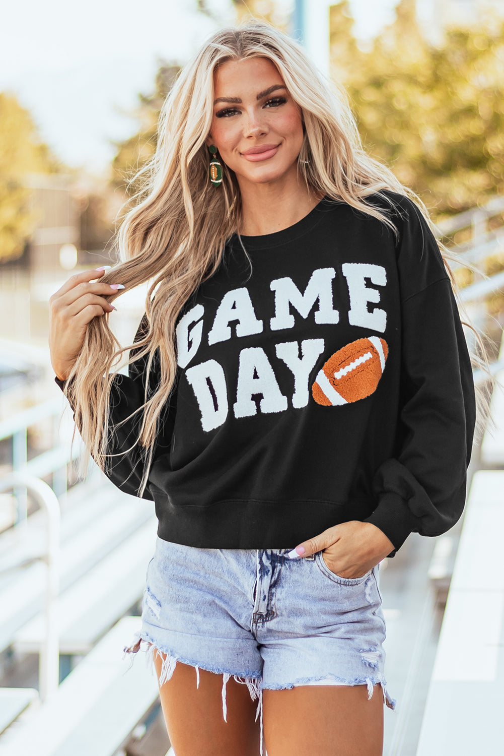 Game Day Carpeted Graphic Sweatshirt