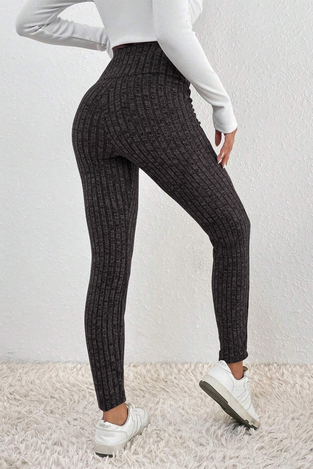 Ribbed Textured Leggings