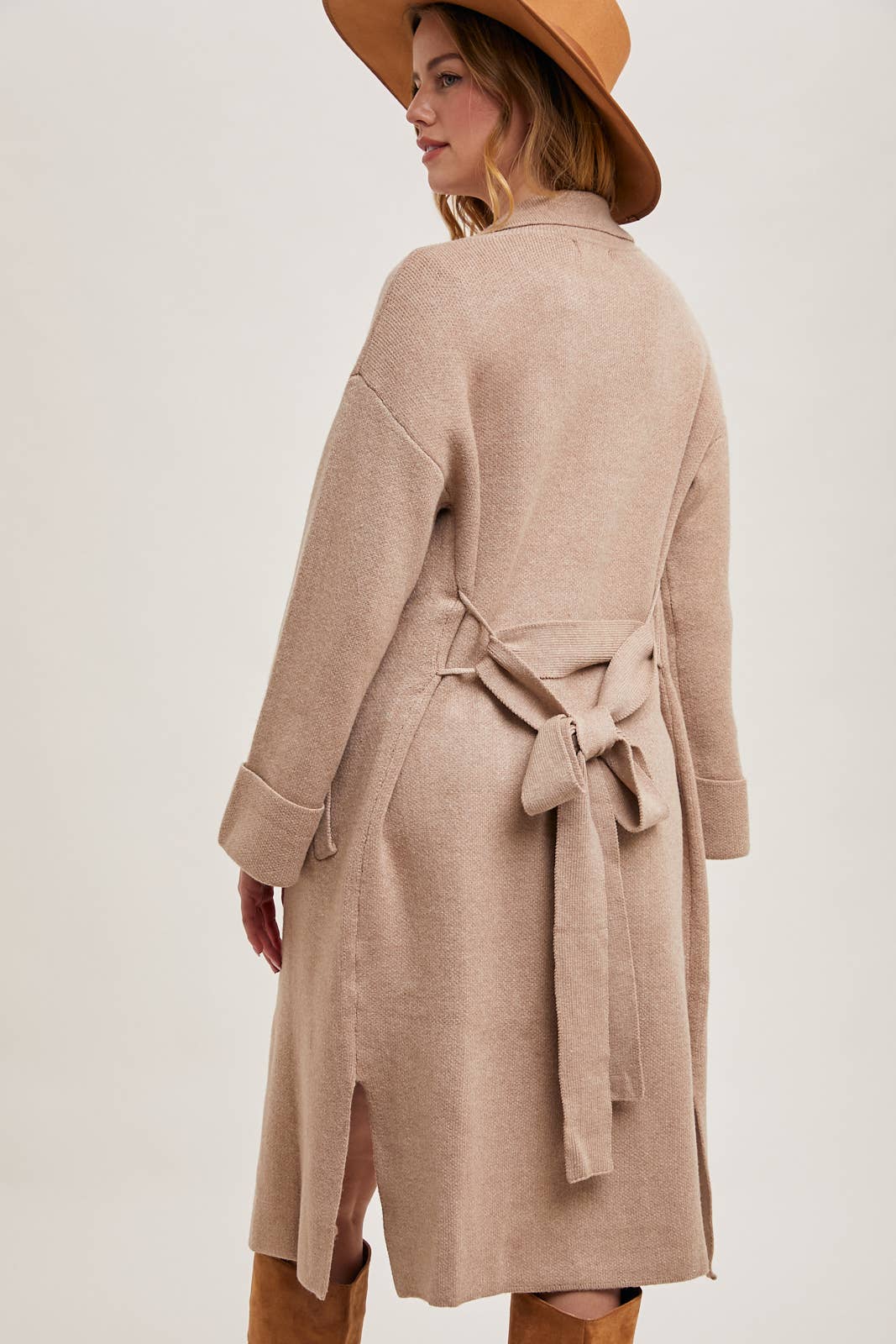 Knitted Trench Coat