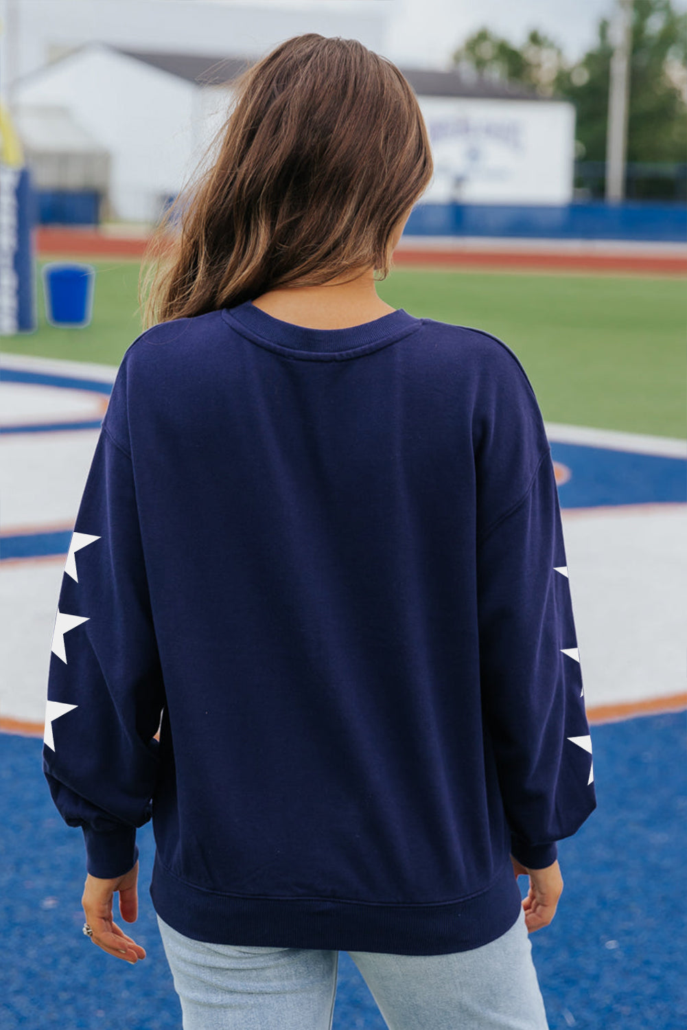 Star Sleeve Gameday Sweatshirt