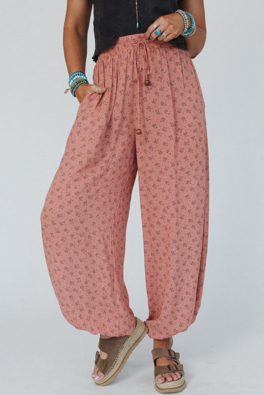 Boho Wide Leg Jogger