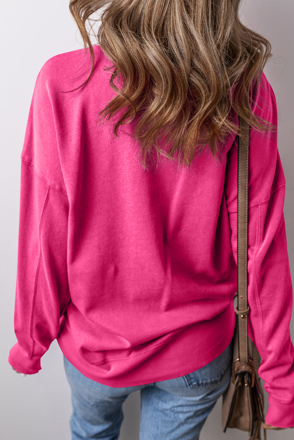 Crisscross Stitch Sweatshirt