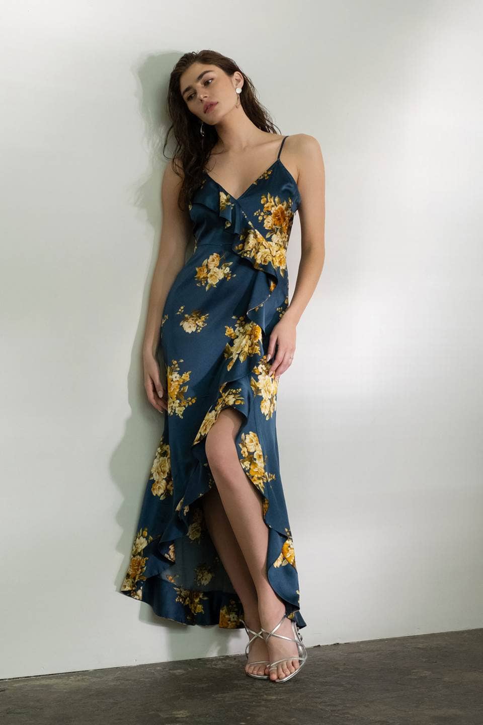 Floral Wrap Dress