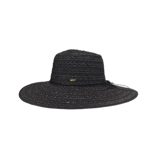 Textured Wide Brim Sun Hat