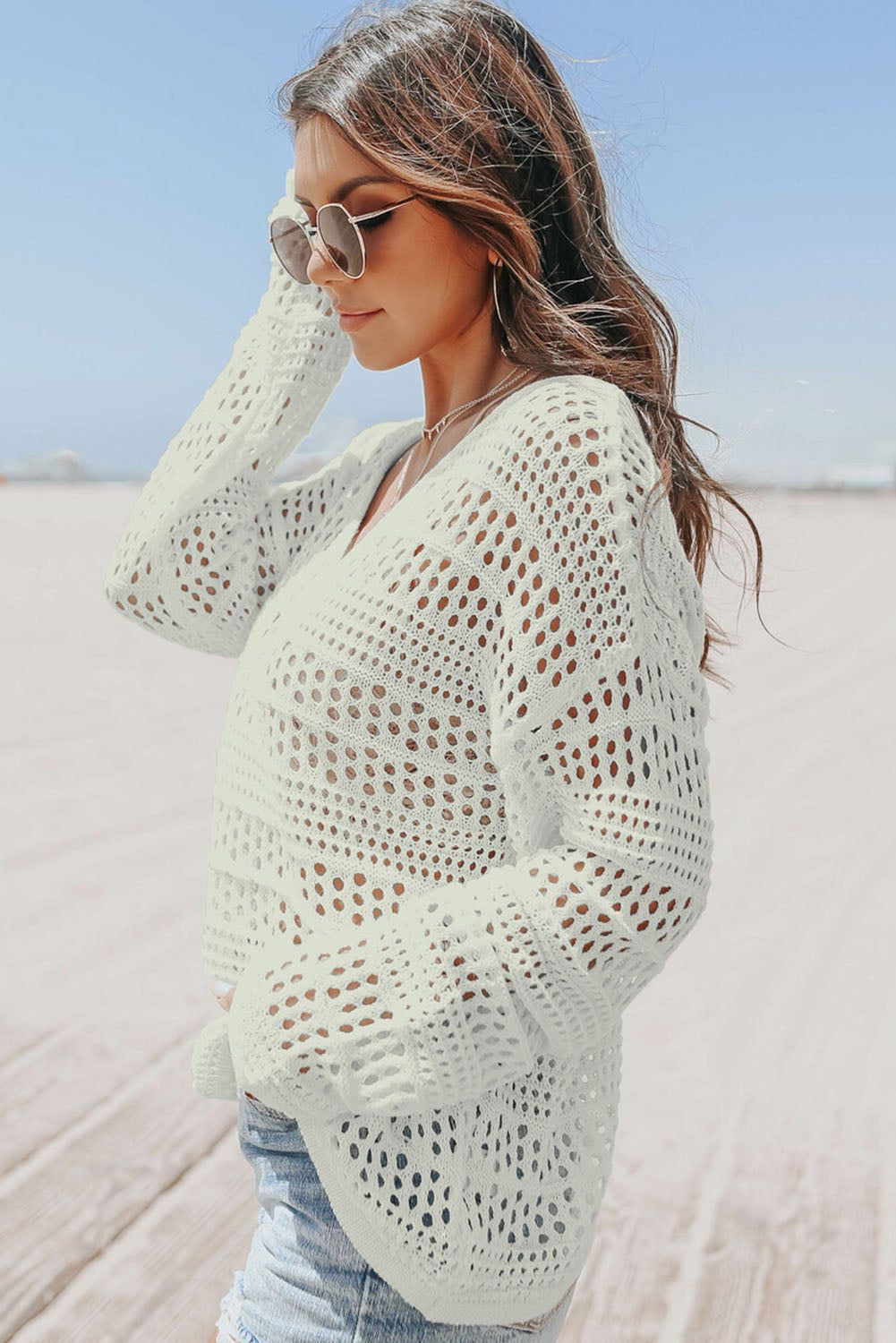 Crochet Pullover Sweater