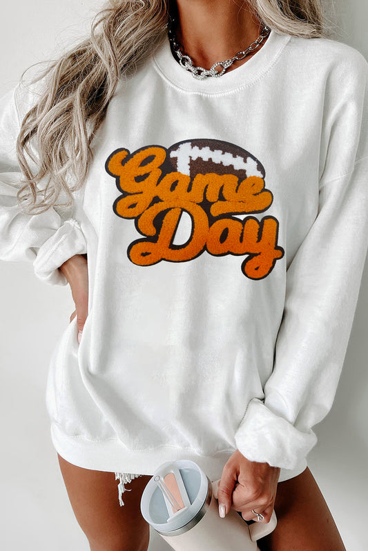 Chenille Game Day Sweatshirt