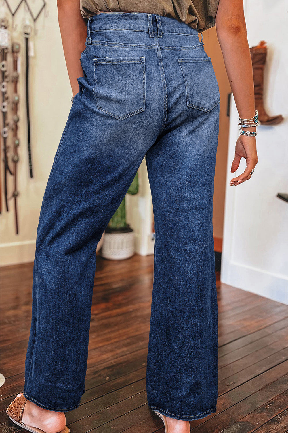 Dusk Blue Mineral Wash Denim