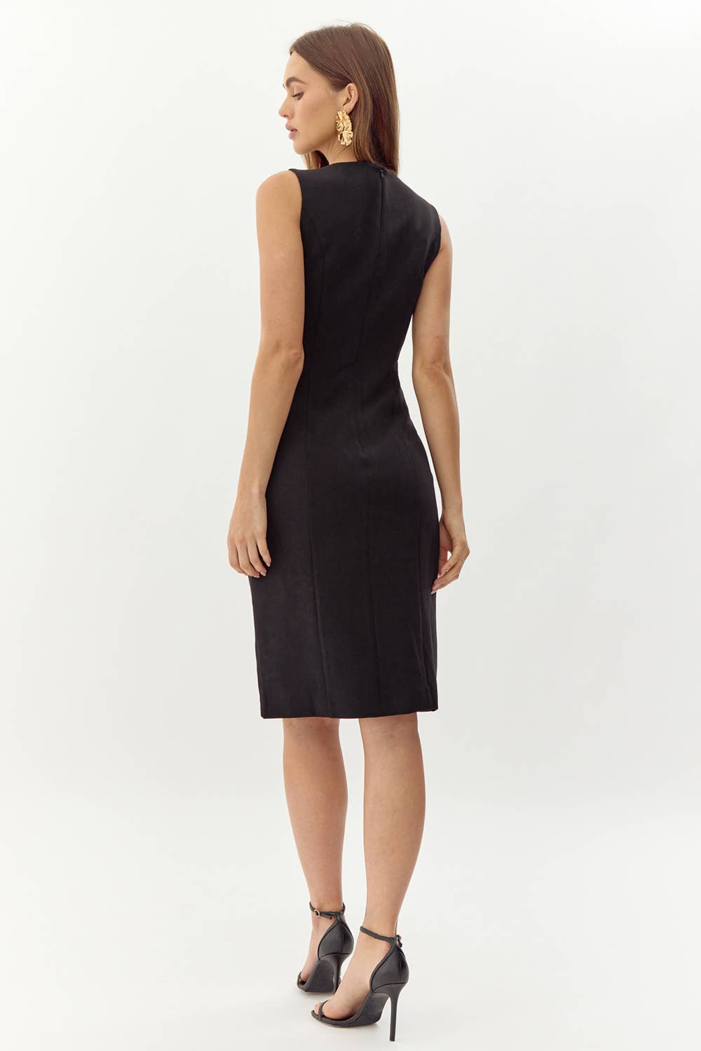 Kayla Wave Cut Sheath Dress