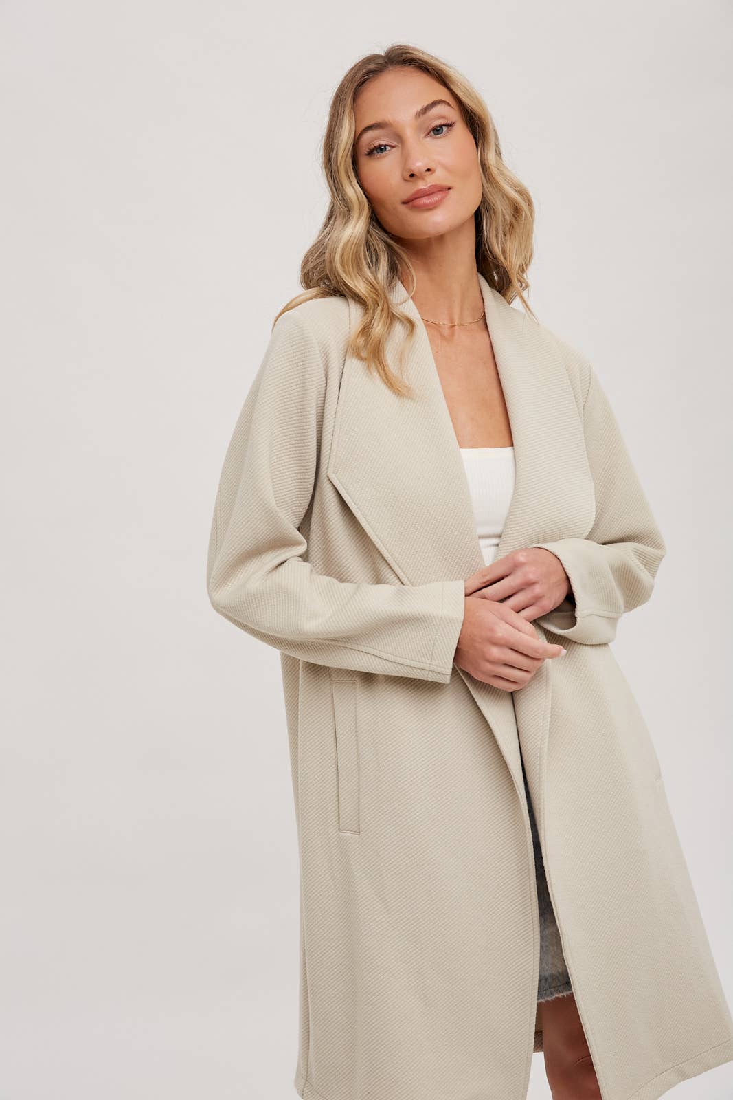 Open Front Coat