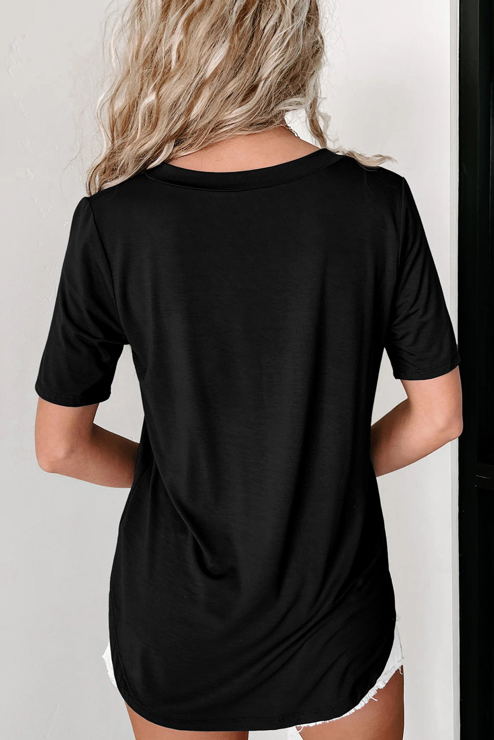 Basic V Neck Tee