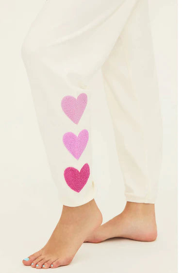 Beach Riot Georgie Pant XOXO Cream