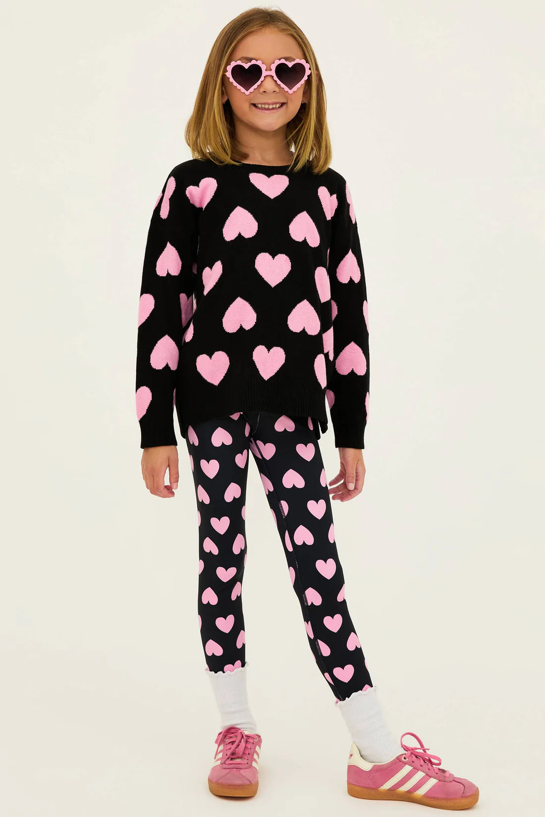 Beach Riot Little Peppa Legging Love Heart