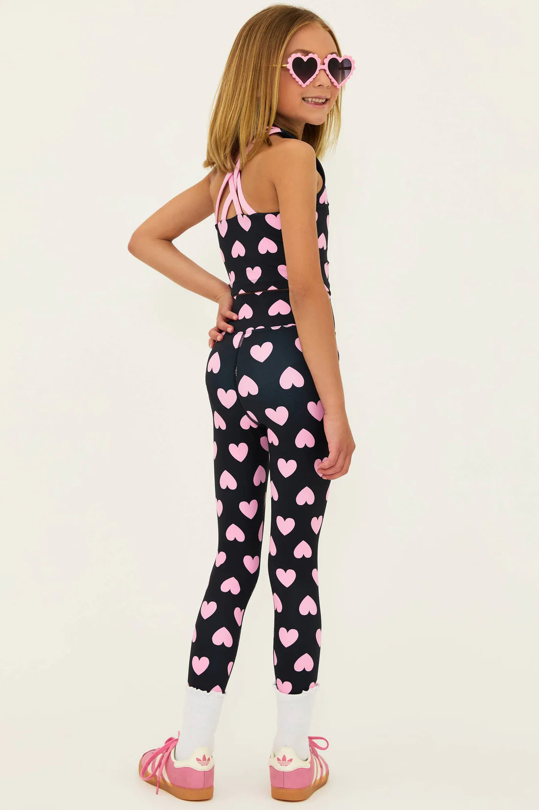 Beach Riot Little Peppa Legging Love Heart