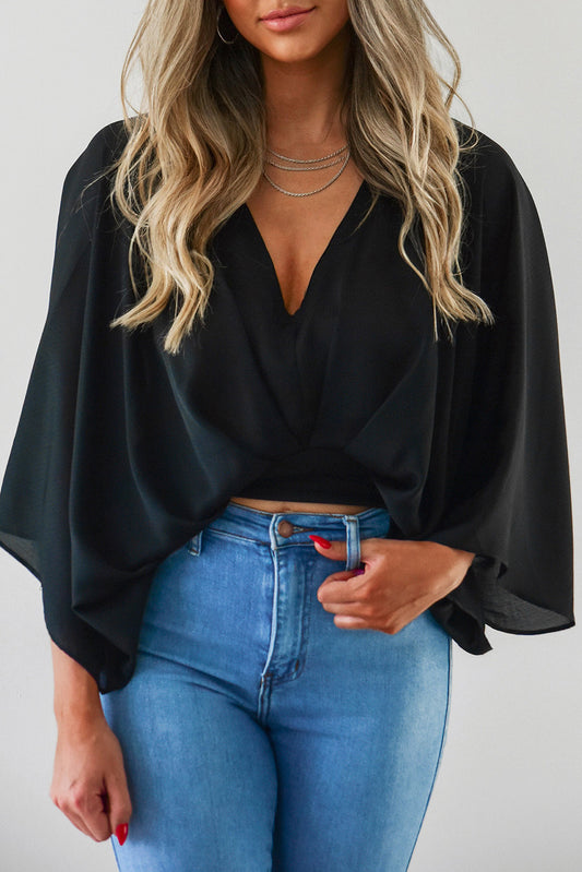 Black Crop Top