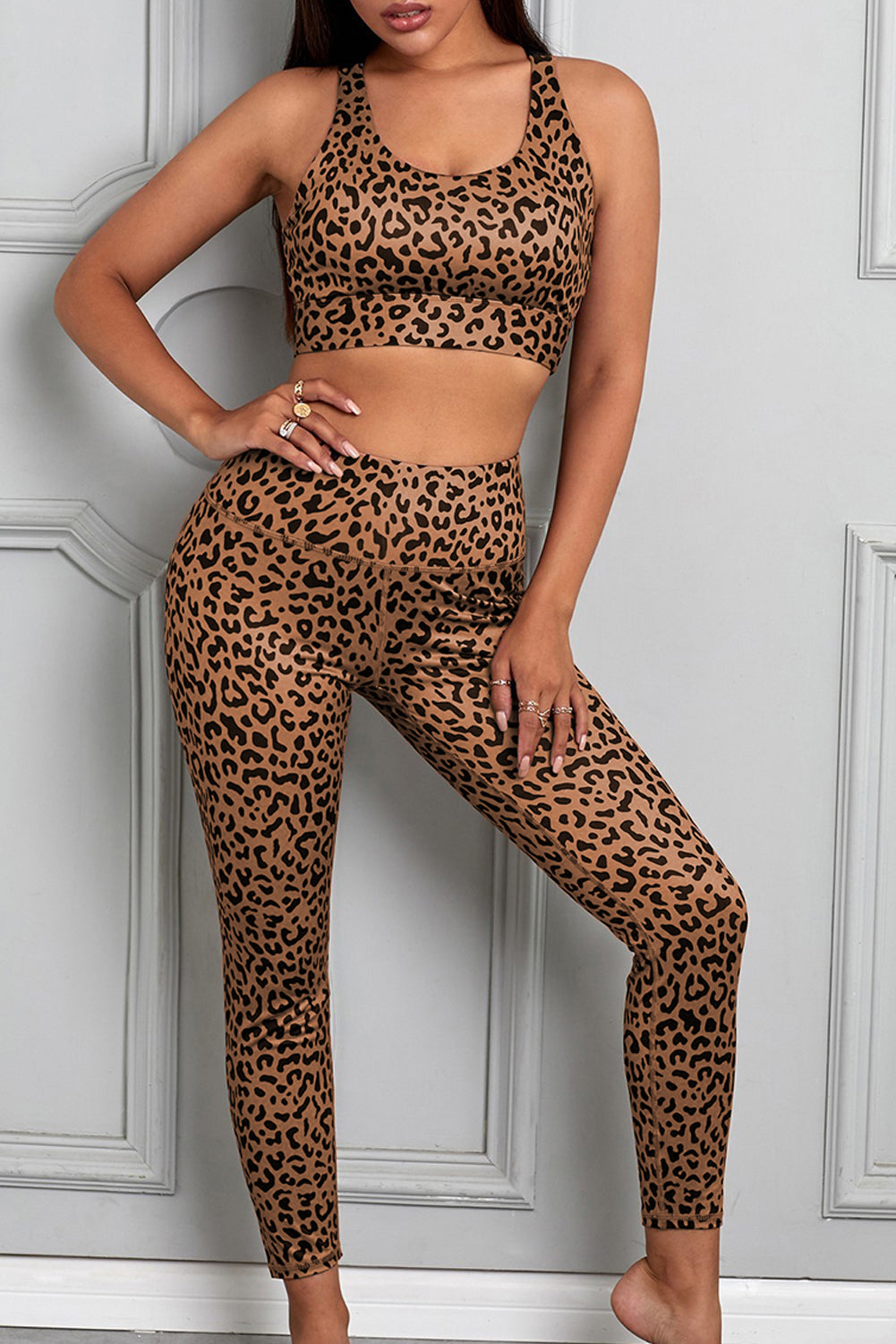 Leopard Athletic Leggings