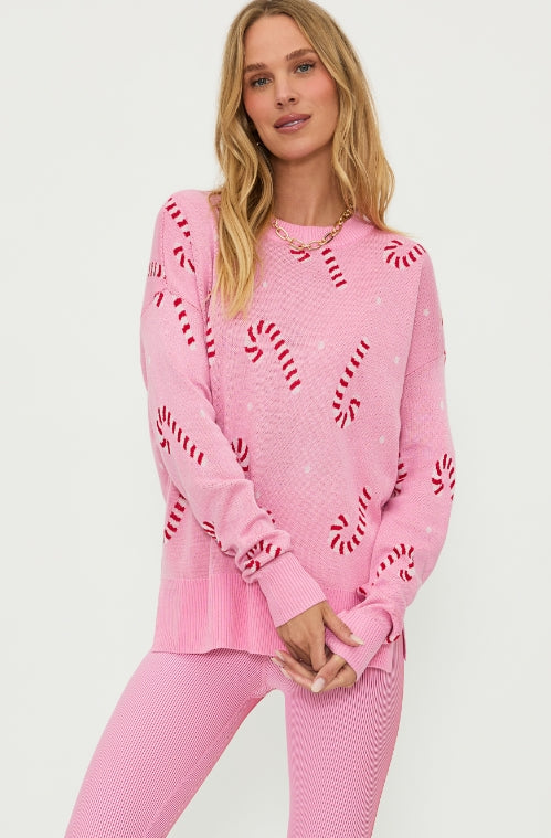 Beach Riot Candy Cane Callie Sweater