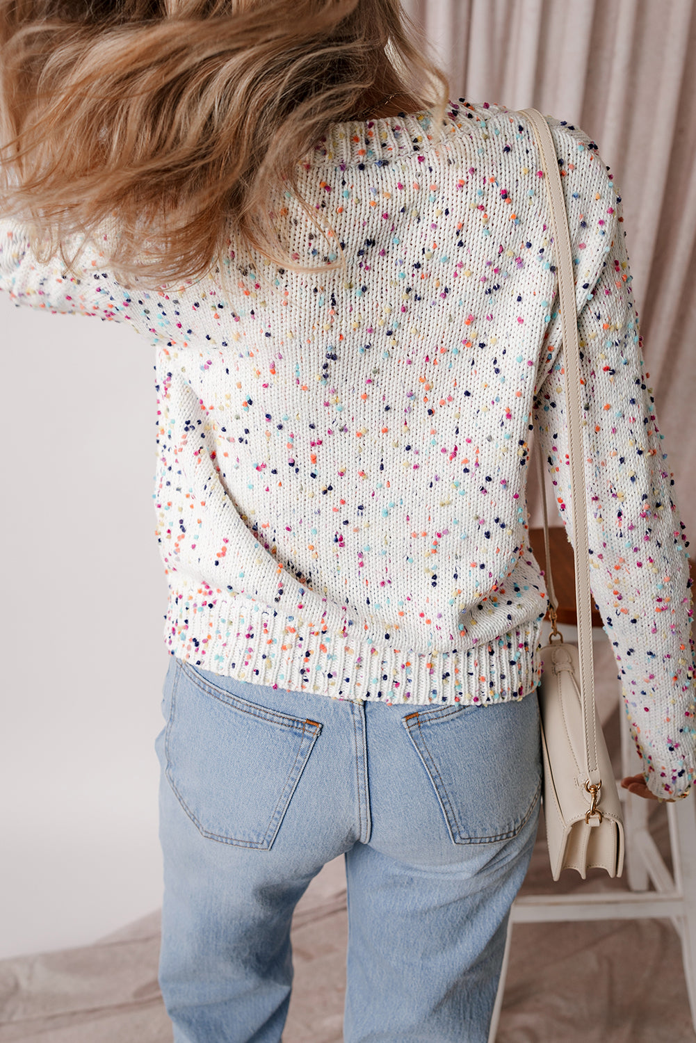 Confetti Rhinestone Cardi