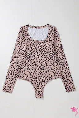 Leopard Long Sleeve Bodysuit