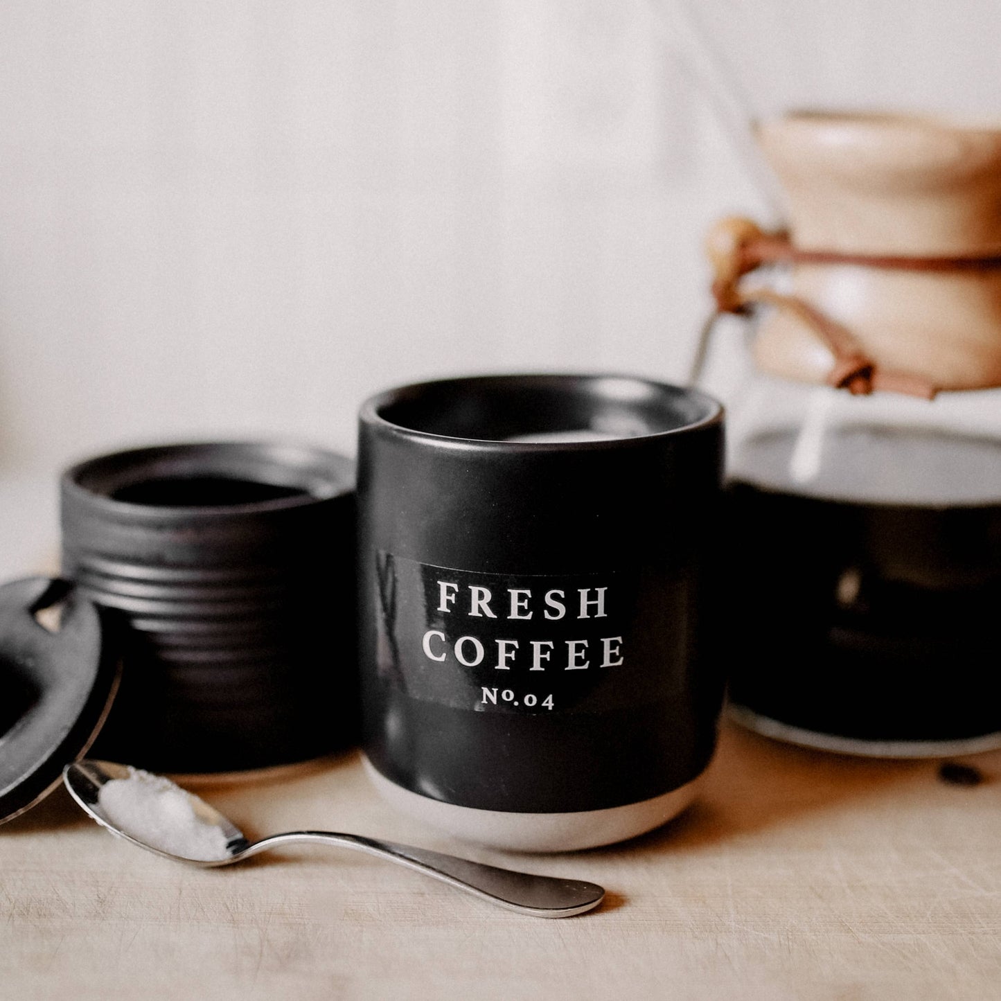 Fresh Coffee 12 oz Soy Candle