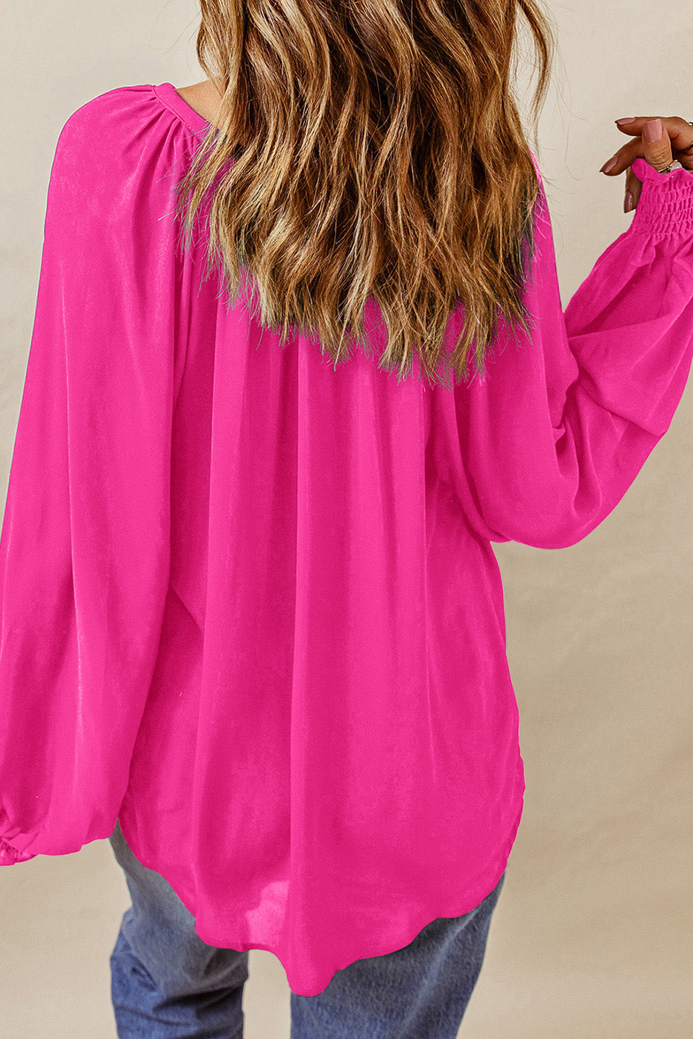 Rose V Neck Blouse