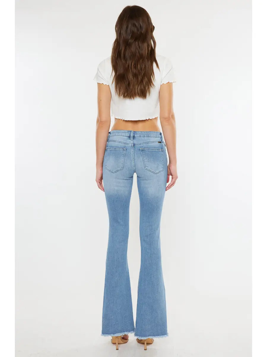 KanCan Tara Mid Rise Flare Jeans