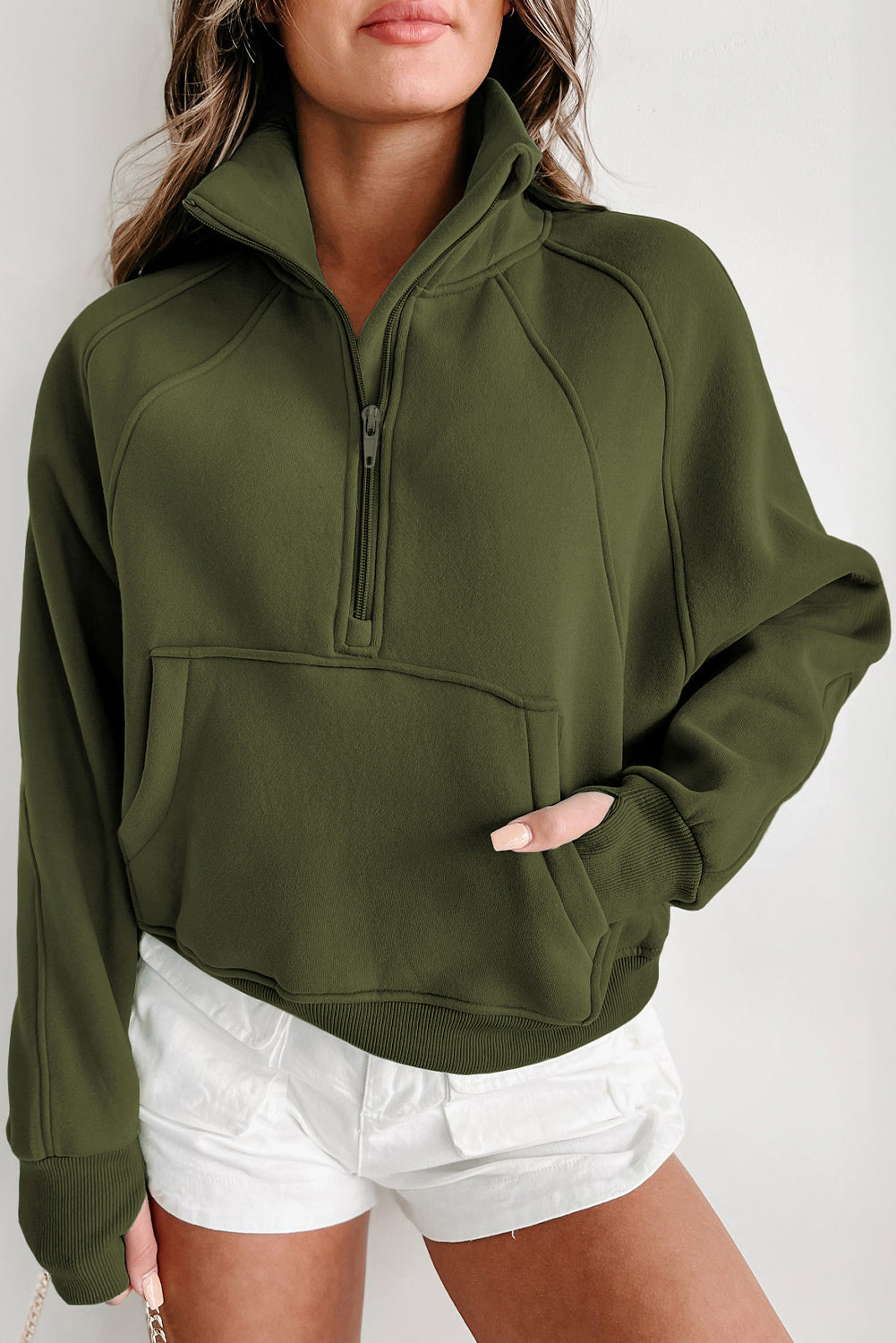 Fleece Lined Zip Up