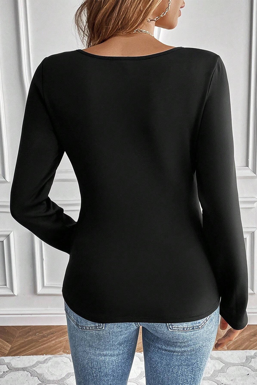 Scoop Neck Thermal Top