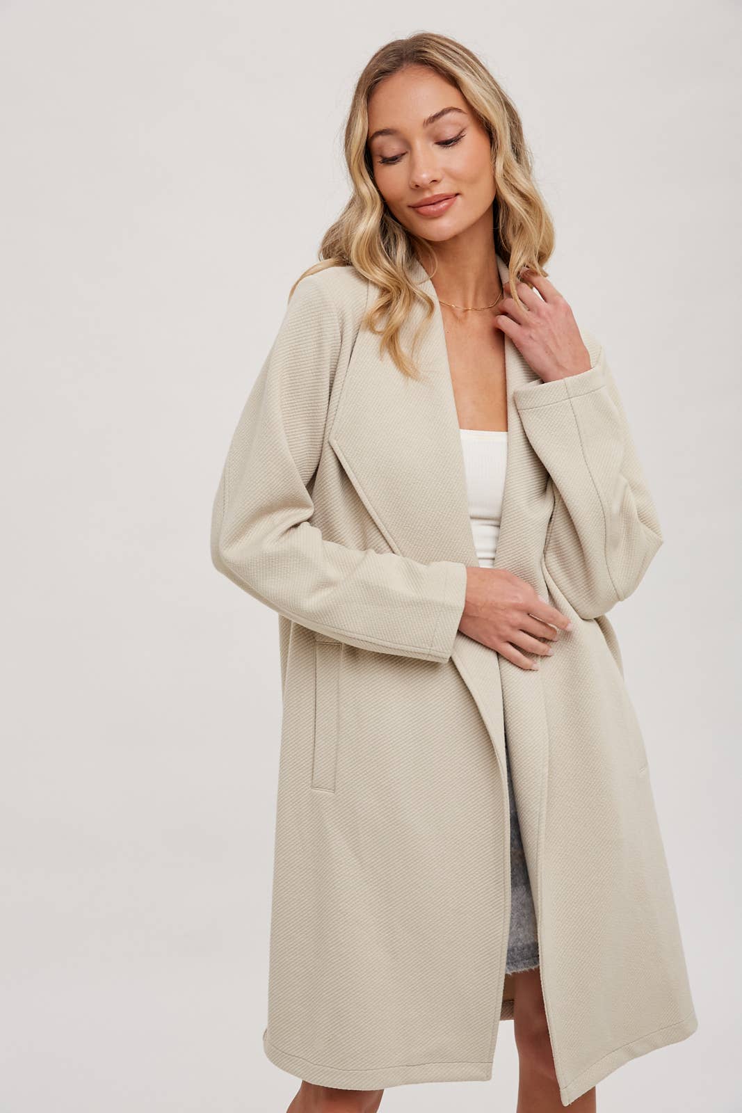 Open Front Coat