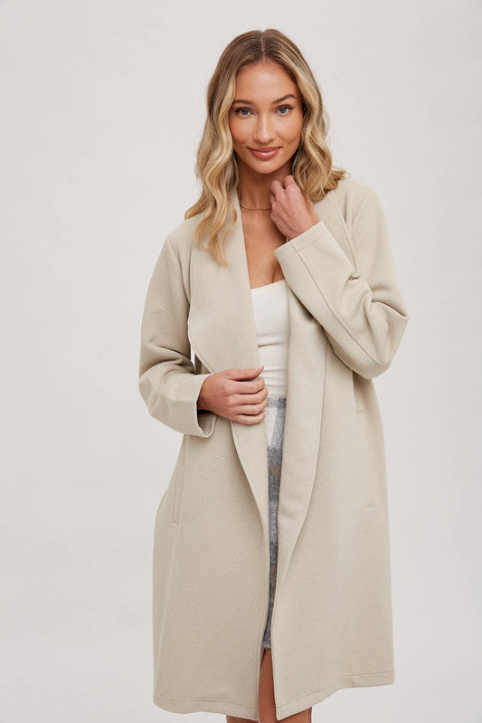 Open Front Coat