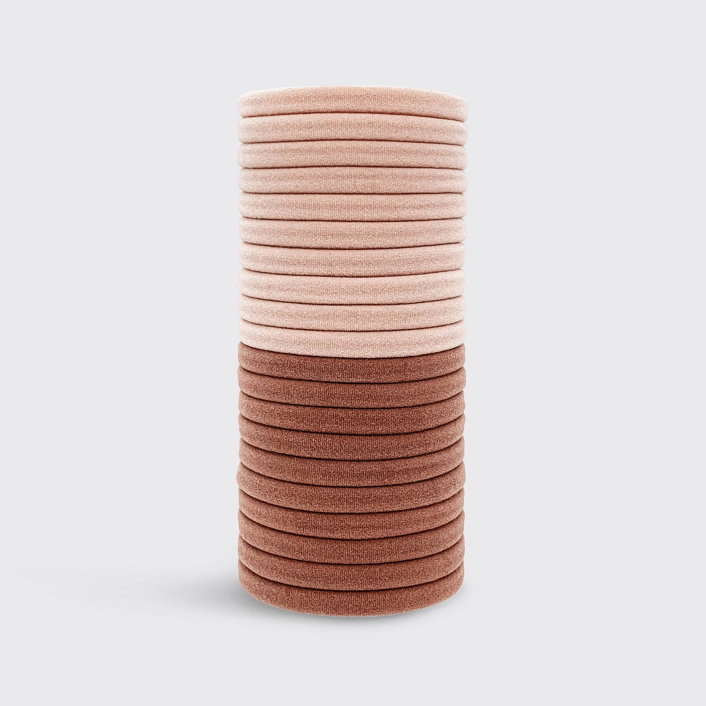 Kitsch Eco-Friendly Nylon Elastics 20pc set - Blush