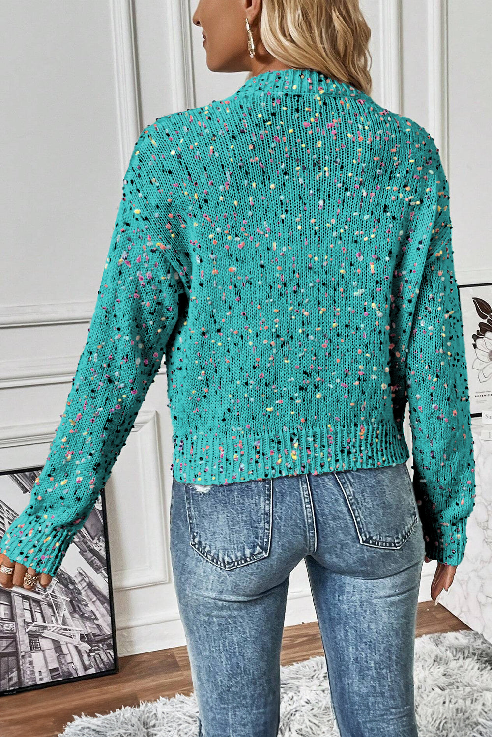 Confetti Rhinestone Cardi