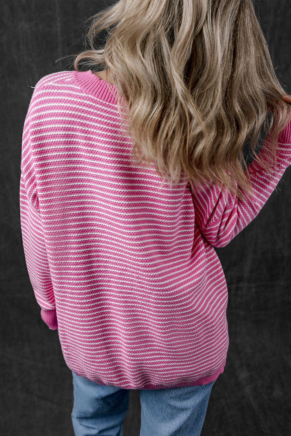 Scalloped Loose Sweater