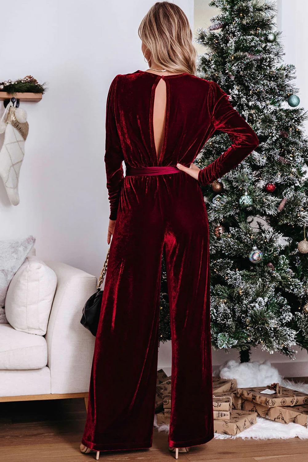 Velvet Jumpsuit