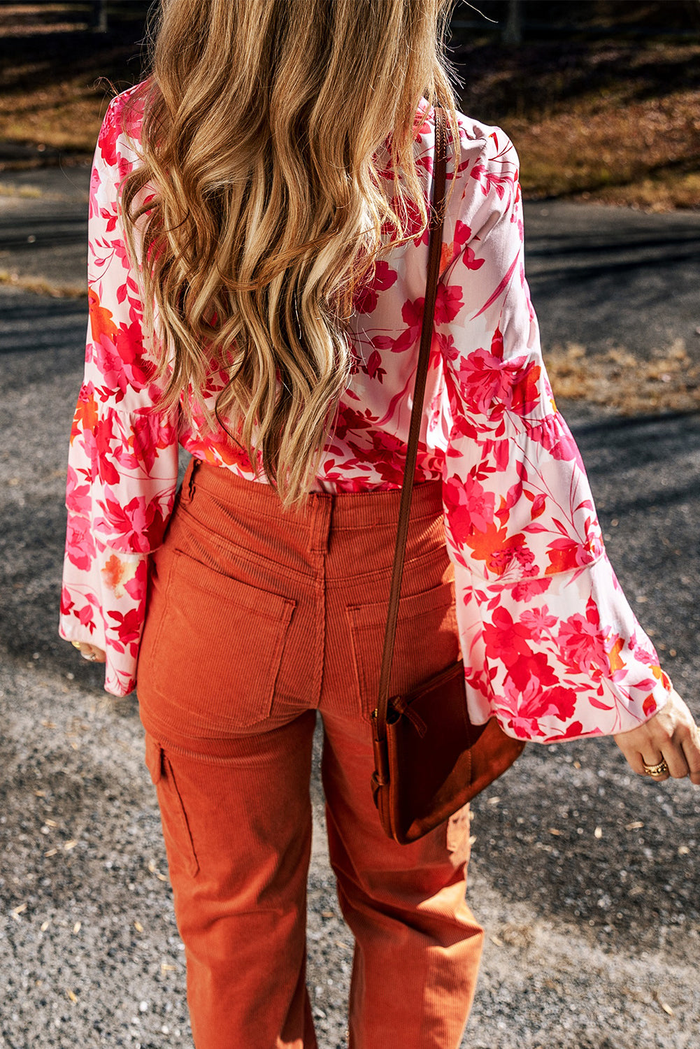 Floral Bell Sleeve Bodysuit