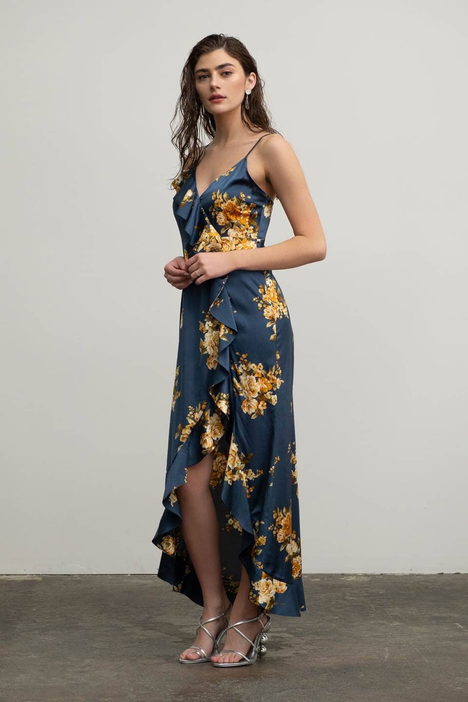 Floral Wrap Dress